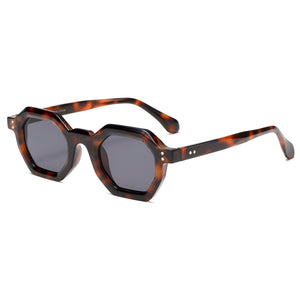 Retro Octagonal Sunglasses 24010