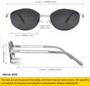 Retro Oval Sunglasses #24078