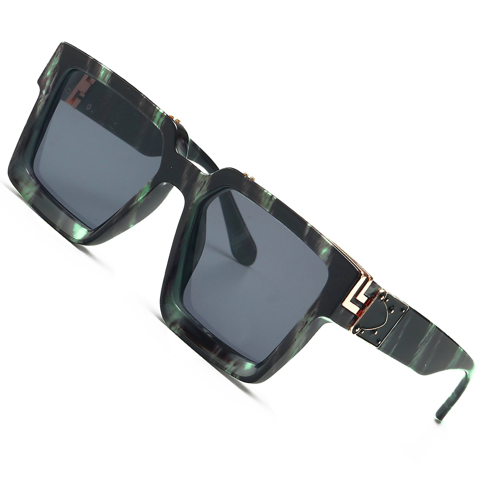Retro Sunglasses Men Hip Hop Glasses Square Millionaire Diamond Sungla –  Cinily