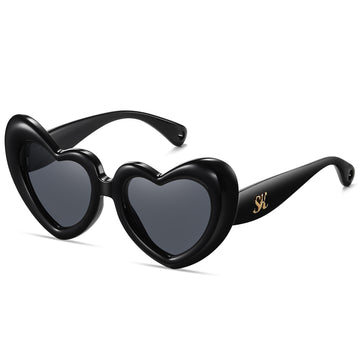 SHEEN KELLY Round chain Sunglasses for Women Men bee Sunglasses Chic Style  Unisex Glasses