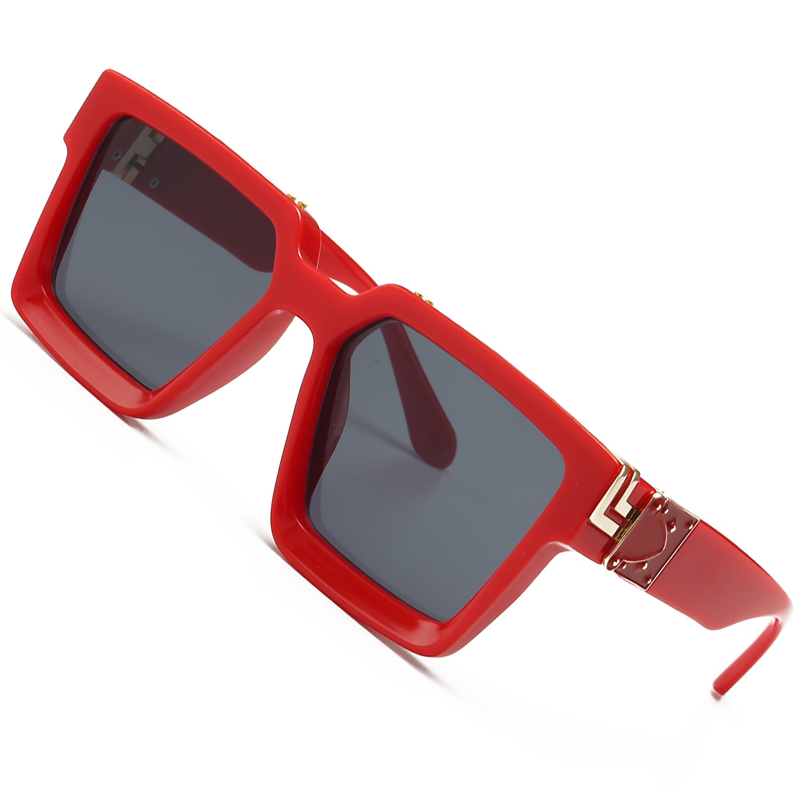 Large frame sunglasses women's European and American net red same style  millionaire fashion trendy sunglasses men nightclub