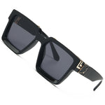 SK Rectangle Retro Millionaire Sunglasses 86229