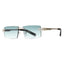 Rimless Rectangle 2A180